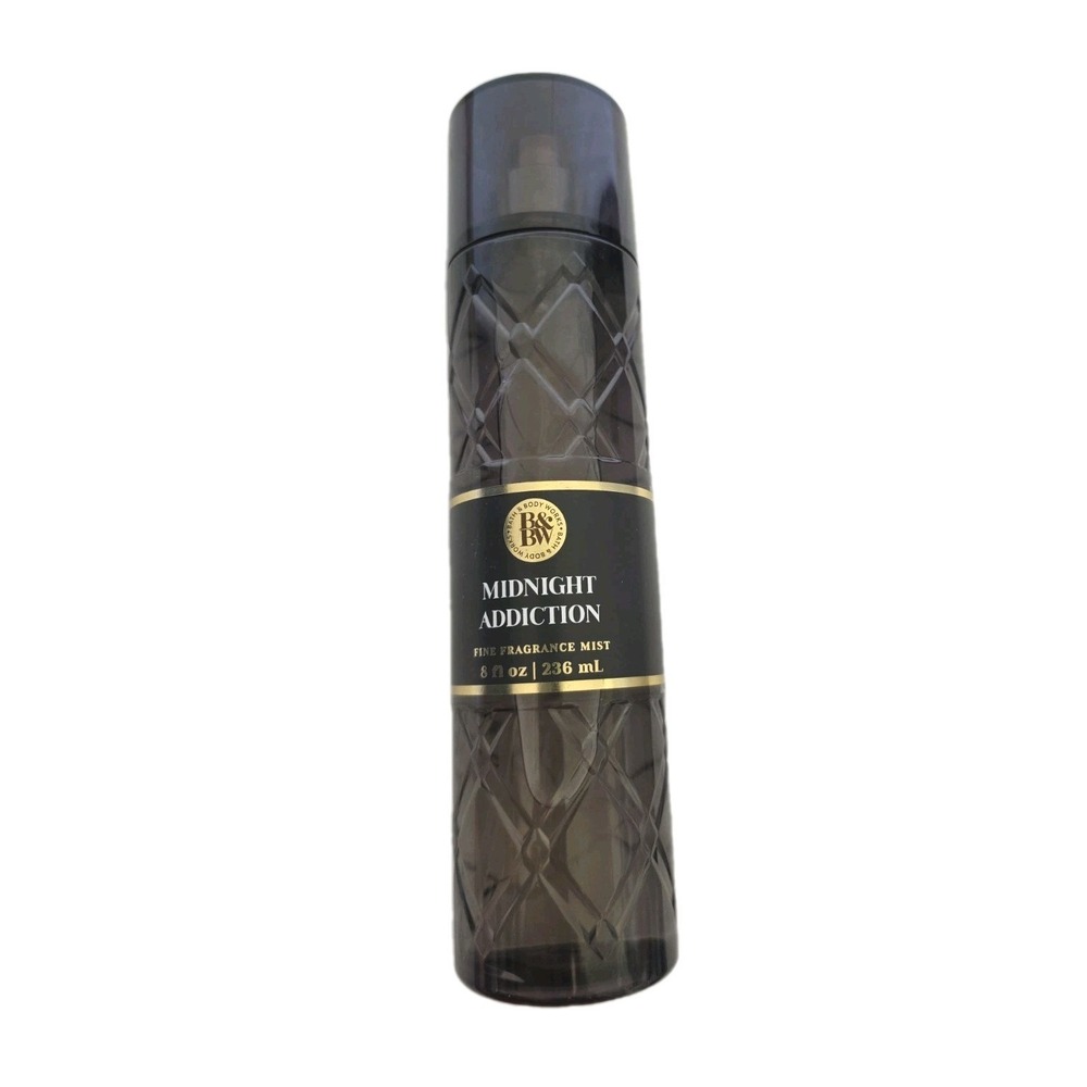 Bath‎ & Body Works Midnight Addiction Fine Fragrance Body Mist Spray 8 oz New